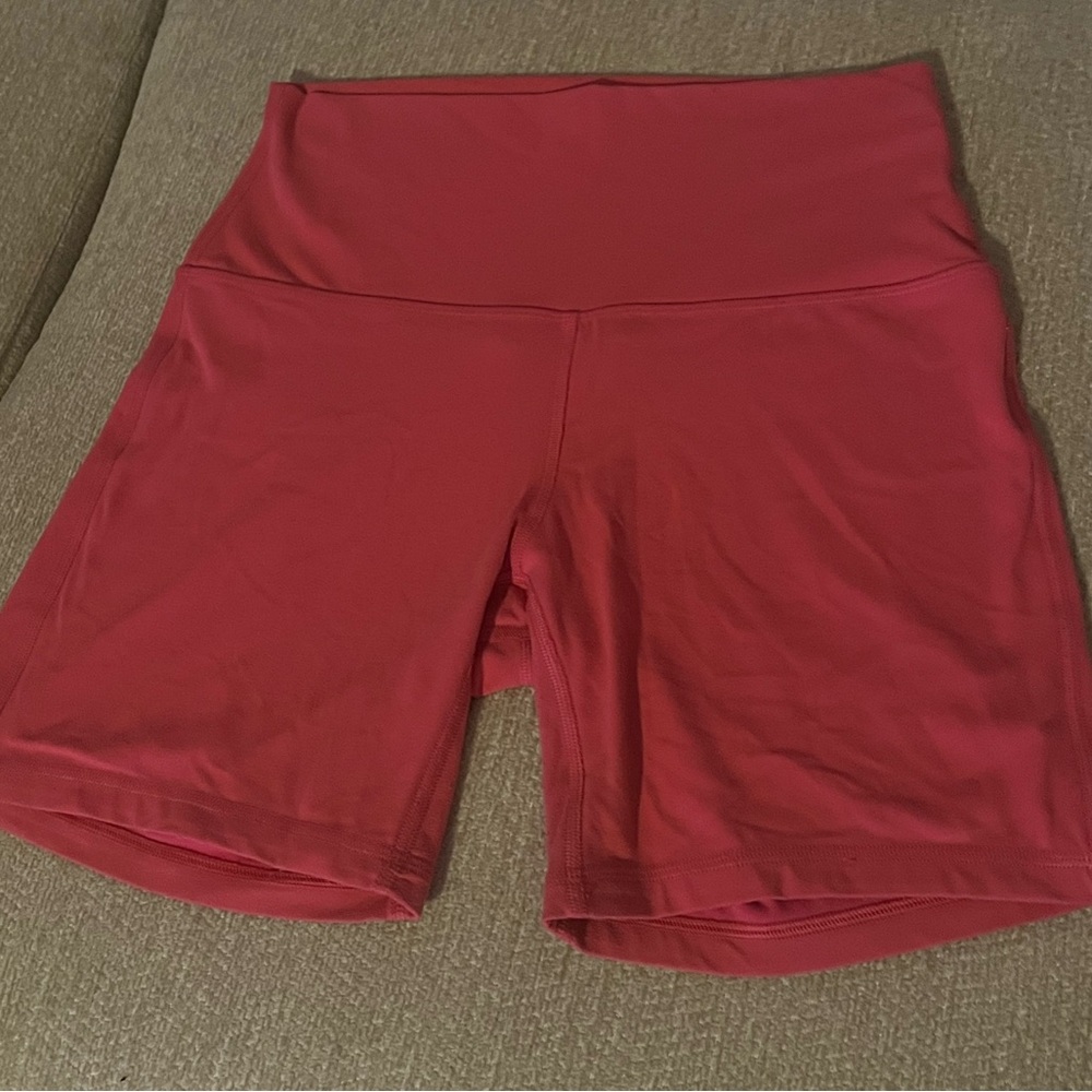 lululemon athletica hot pink 6” align shorts